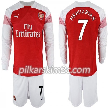 Koszulka Arsenal Henrikh Mkhitaryan 7 Dziecięca Główna 2018-2019 - Koszulki Piłkarskie(L/S)
